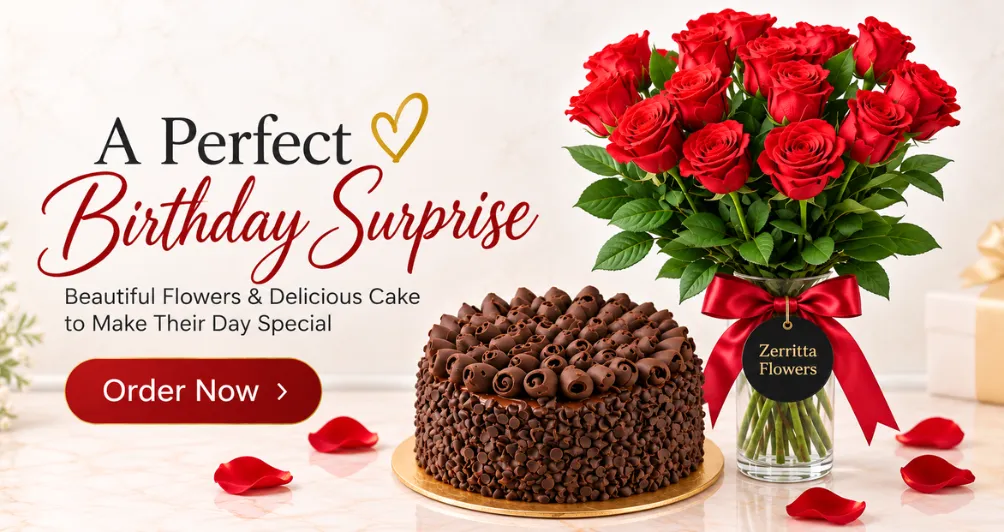Send Birthday Flowers & Gifts to your loved ones.