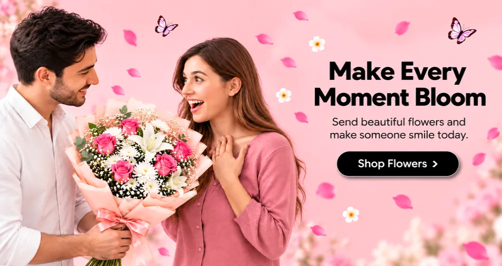 Send Flowers & Gifts to your loved ones
