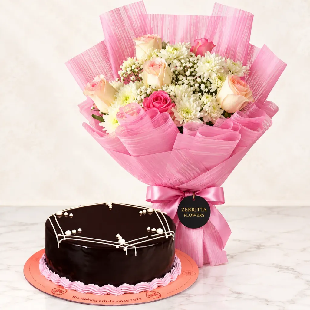 Cake Flower Indulgence