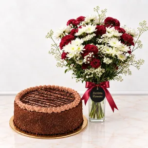 Chocolate Brownie Blooms
