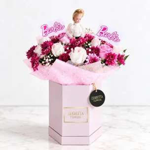 Cream Magenta Barbie