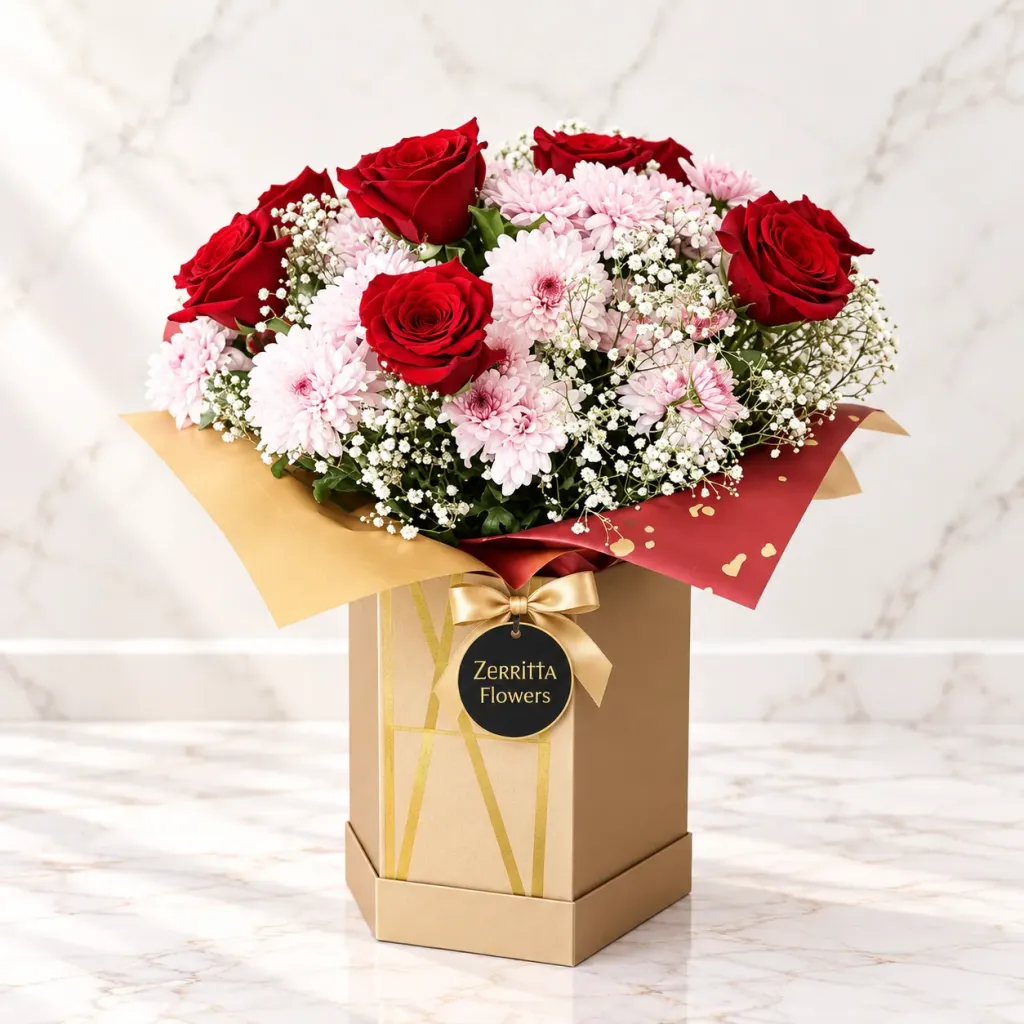Elegant Assorted Flower Box