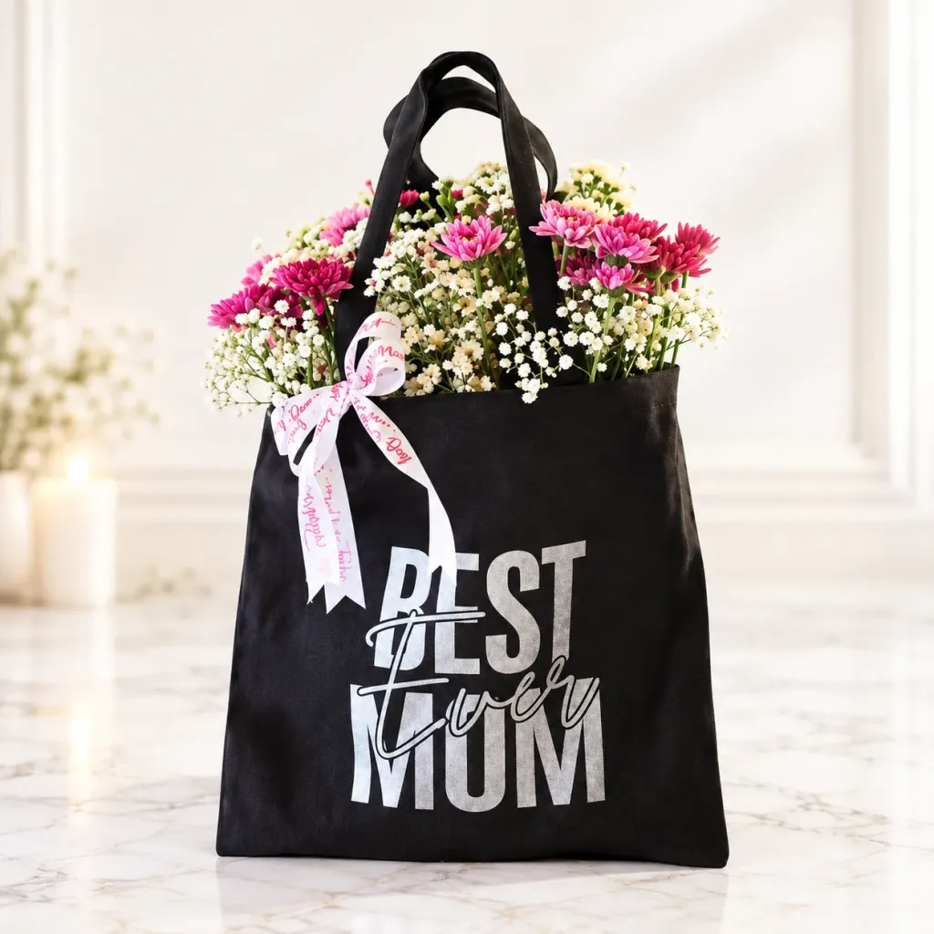 Floral Tote Gift Bag