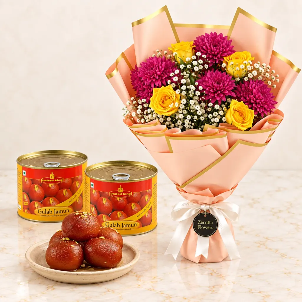 Golden Rose Gulab Delight