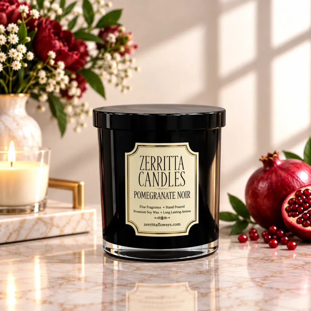 Large Pomegranate Noir Candle