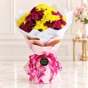 Magenta Yellow Bouquet