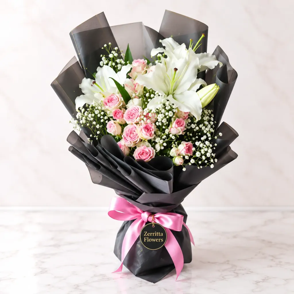 Noir Elegance Bouquet