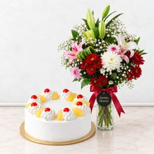 Pineapple Cake Blooms