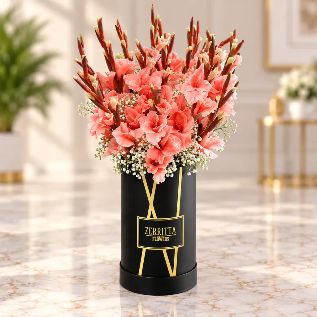 Pink Glads Arrangement