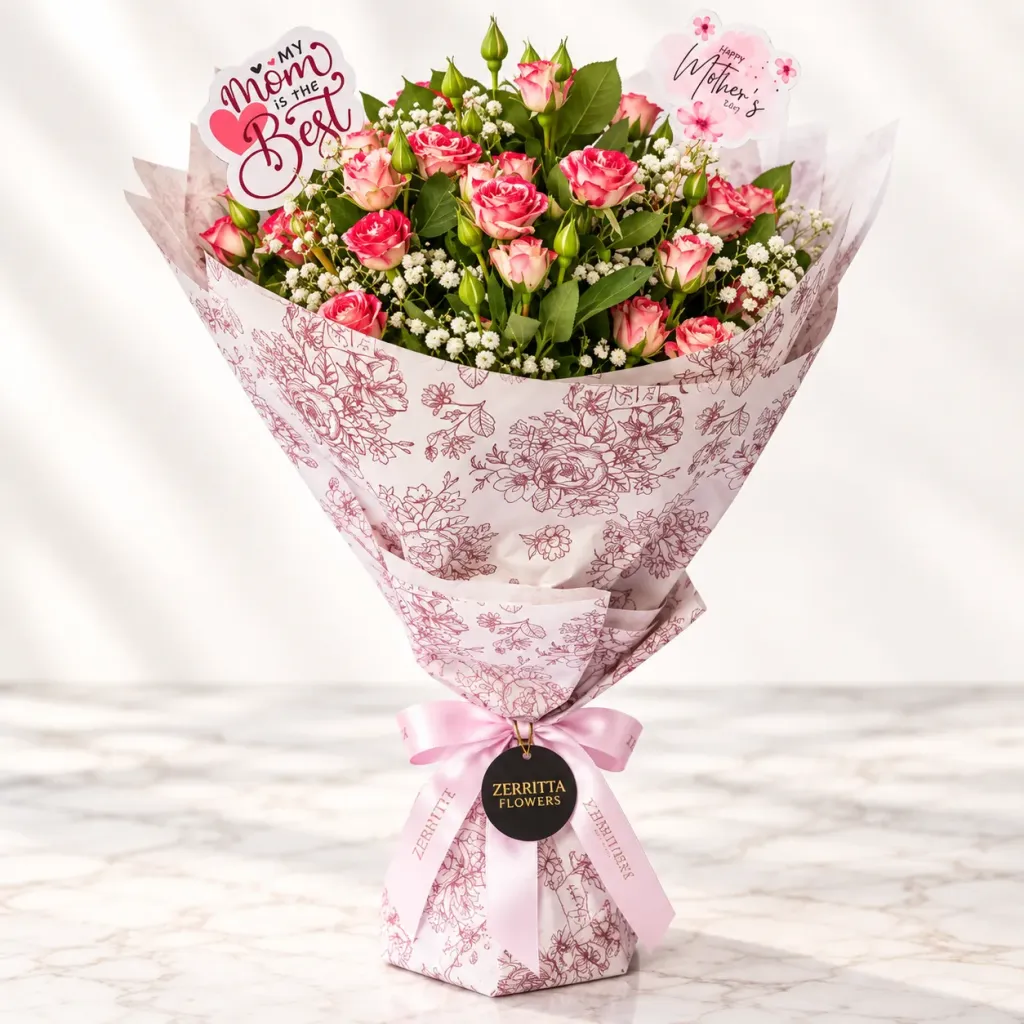 Pink Mothers Day Bouquet
