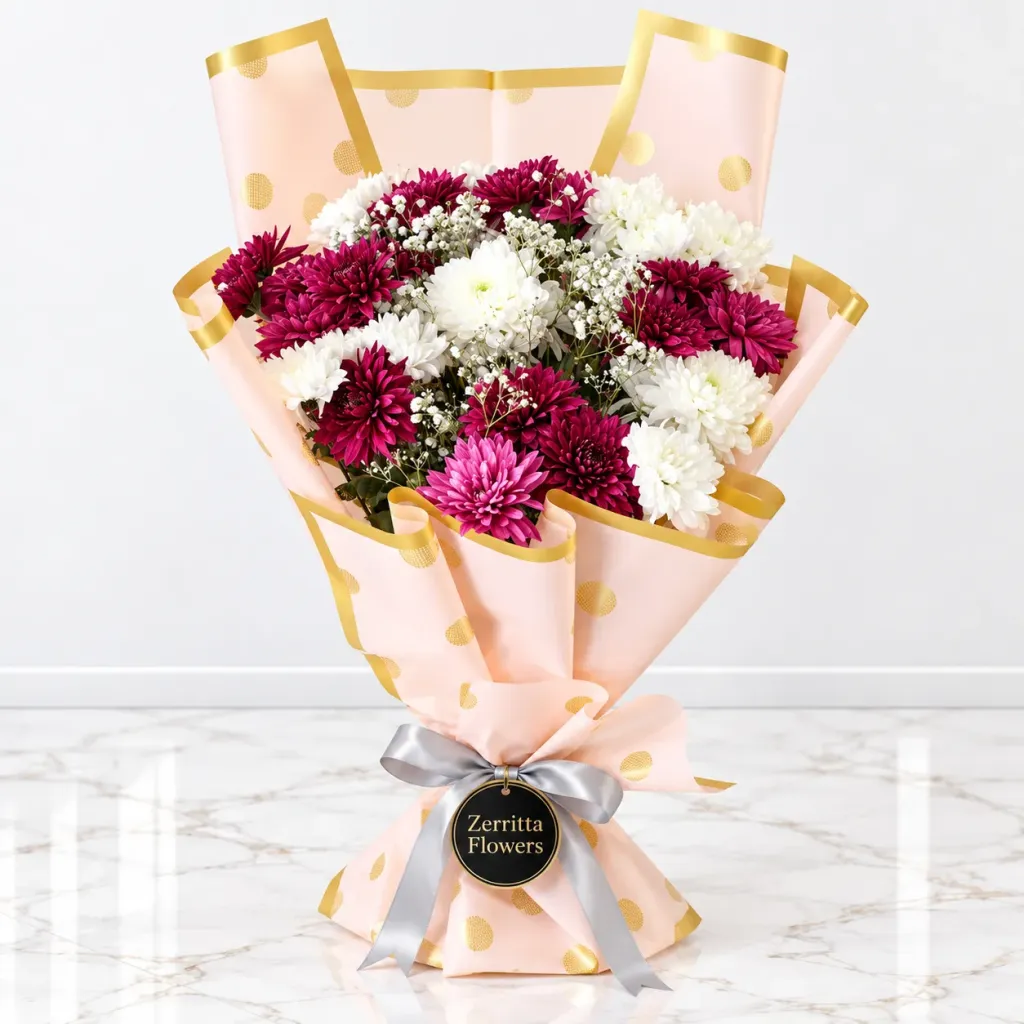 Pink White Floral Bouquet