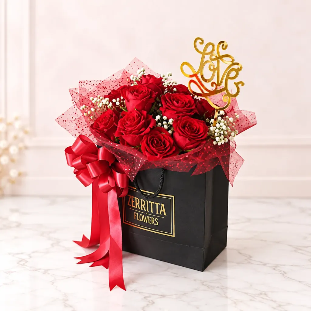 Radiant Red Roses