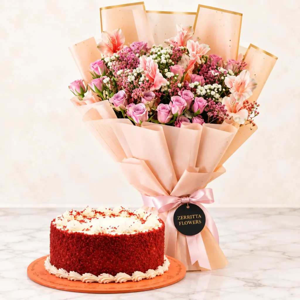 Red Velvet Cake Duo