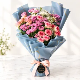 Serene Bloom Bouquet