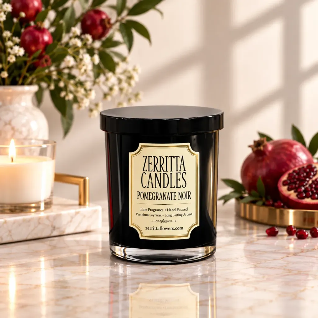 Small Pomegranate Noir Candle