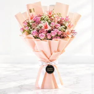 Soft Serenity Bouquet