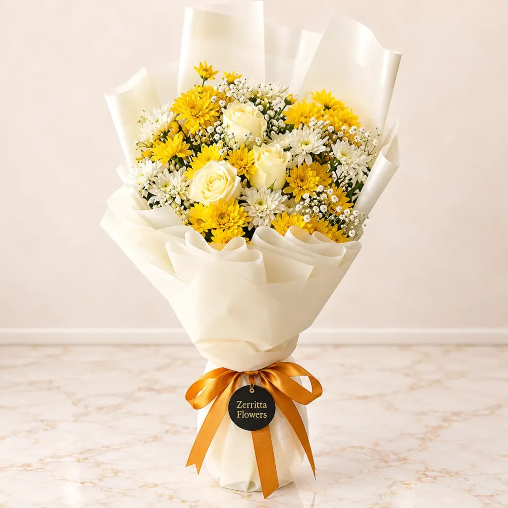 Sunny Rose Bouquet