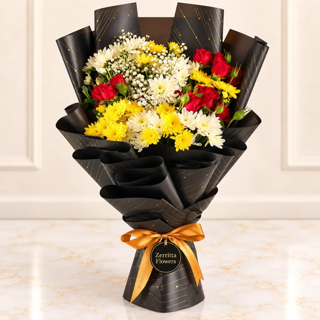 Sunshine Rose Bouquet