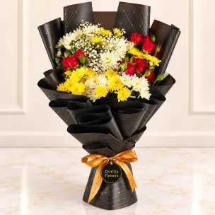Sunshine Rose Bouquet