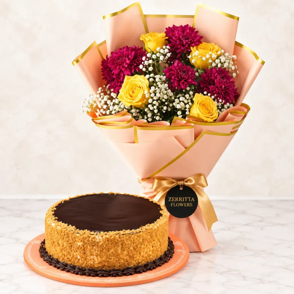 Three Milk Golden Cake