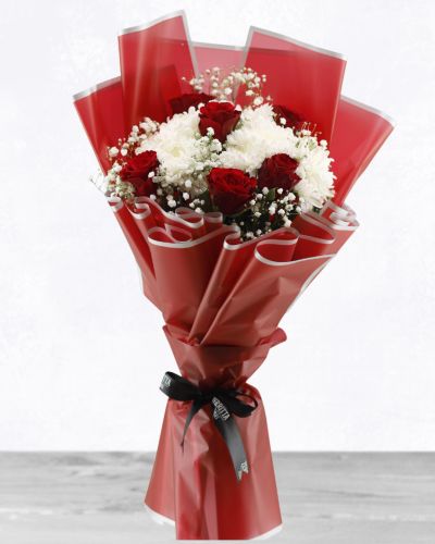 Passionate Roses Hand Bouquet