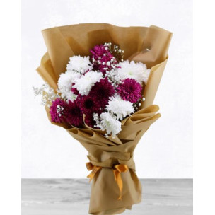 Radiant Bloom Hand Bouquet