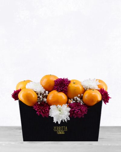 Fresh Oranges Flower Box