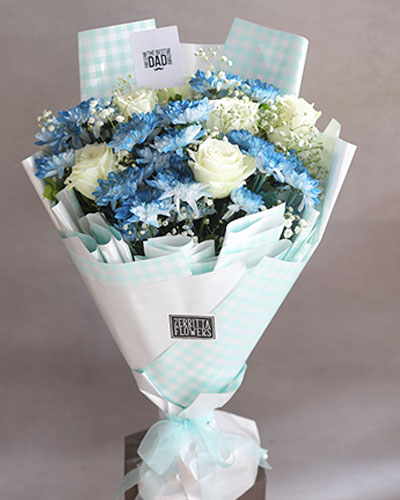 Lovely White Rose Bouquet