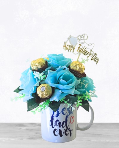 Best Dad Mug & Chocolate Box