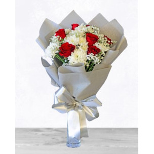 Ruby Grace Hand Bouquet
