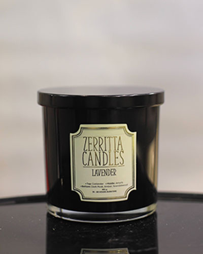 Large Zerritta Lavender Candle