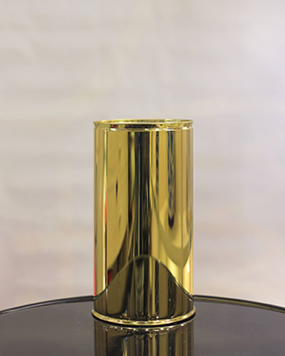 Sleek Aureate Cylinder