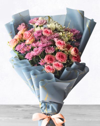 Serene Bloom Bouquet