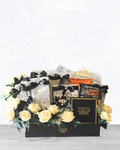 Elegant Chocolate Gift Basket
