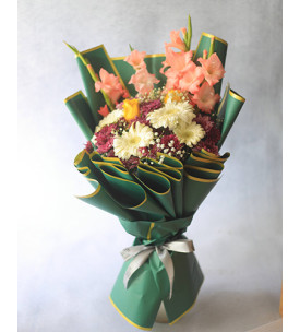 Multi Colored Trifecta Bouquet