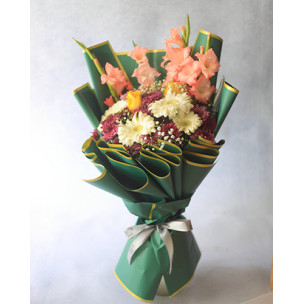 Multi Colored Trifecta Bouquet
