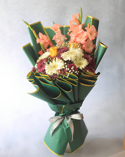 Multi Colored Trifecta Bouquet