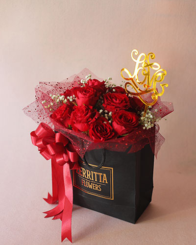 Radiant Affection Red Roses