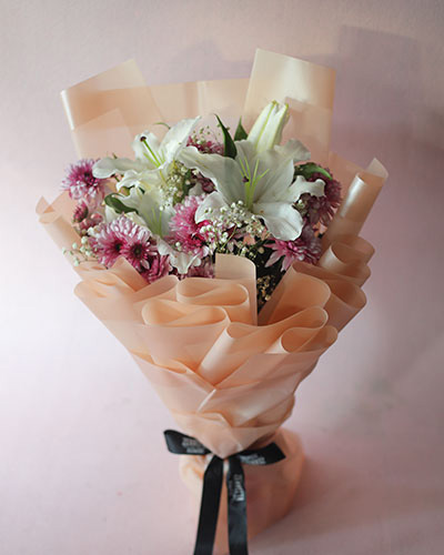 Peachy Blush Harmony Bouquet