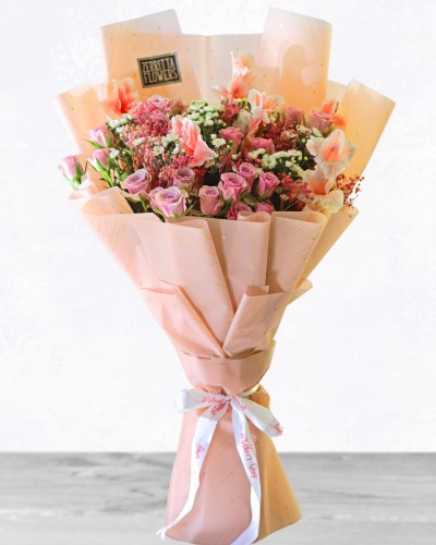 Soft Serenity Hand Tied