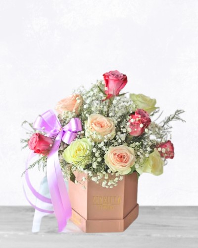 Pastel Petals Gift Box