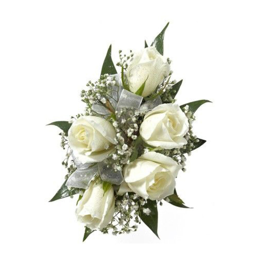 Graceful White Corsage