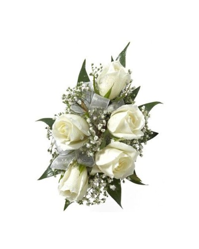 Graceful White Corsage
