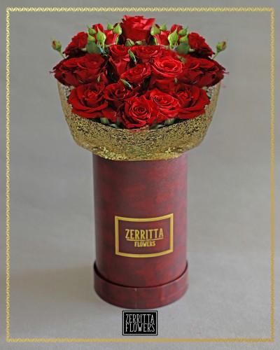 Dazzling Red Roses