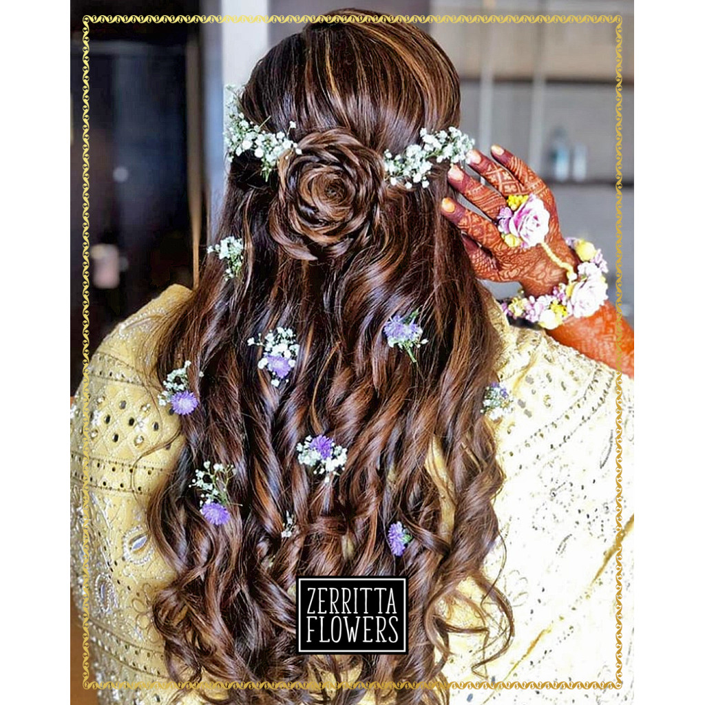 Baby’s Breath Flower Décor for Hair