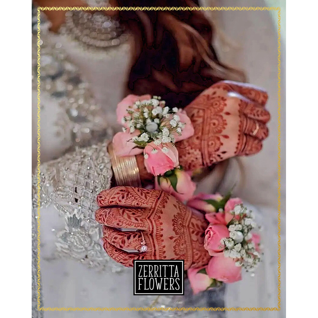 Baby’s Breath and Pink Rose Corsage