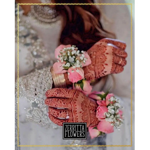 Baby’s Breath and Pink Rose Corsage