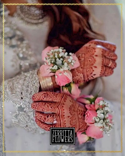 Baby’s Breath and Pink Rose Corsage